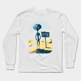 Neptune Alien Long Sleeve T-Shirt